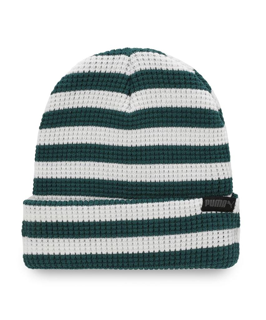 Puma Classics Mid Fit 2024 Cold White Beanie, 025677, Fall/Winter Colors, Green, (05)
