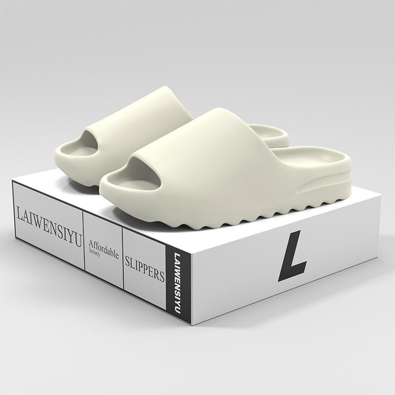 Kokosnuss-Hausschuhe für Herren Outdoor-Bekleidung Sportsandalen EVA Dicke Sohle Gepolstertes Gefühl Schmirgelbrett-Stil Pantoletten