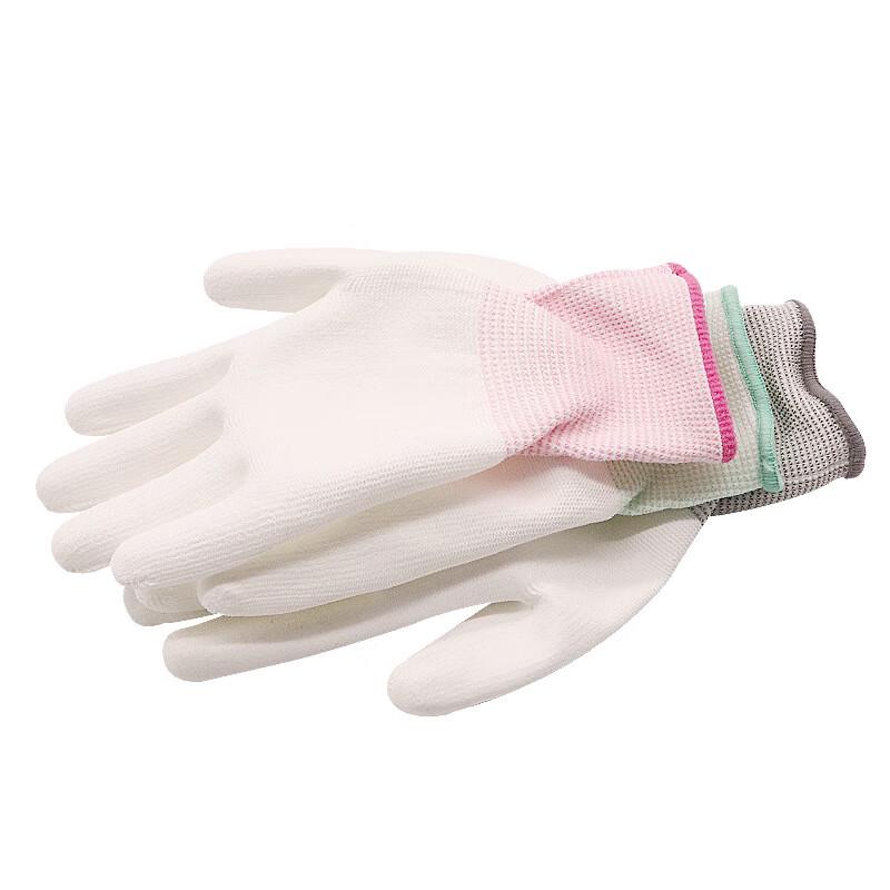 Xunjing Nylon PU Coated Anti-static Work Gloves (12 Pairs)