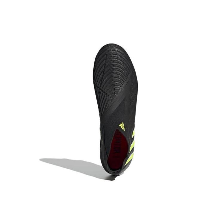 New Adidas Predator Edge+ Fg 'Black Team Solar Yellow' GW1043