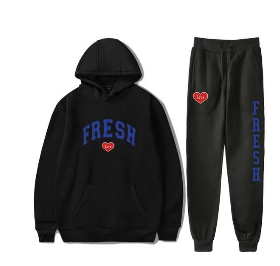 2025wish European Size Plus Fashion Printed Sports Sweater Autumn and Winter Fleece Thermal Hoodie Casual Cover