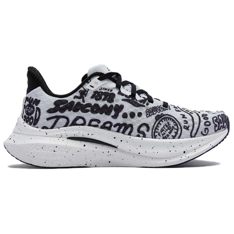 NATHAN BELL x Saucony Endorphin Speed 5 Running Shoes Unisex Black White Saucony S31007-554
