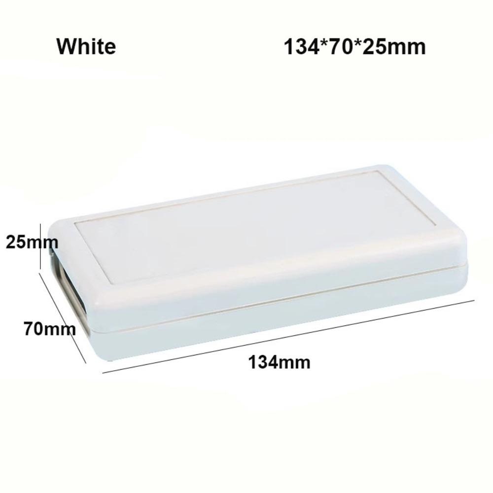 New Waterproof Project Enclosure Boxes ABS Plastic White Black Storage Case 9 Styles Housing Instrument Case Electronic Supplies