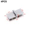 Zinc Alloy Shower Hinges Pack of 4 Suitable for Multiple Applications