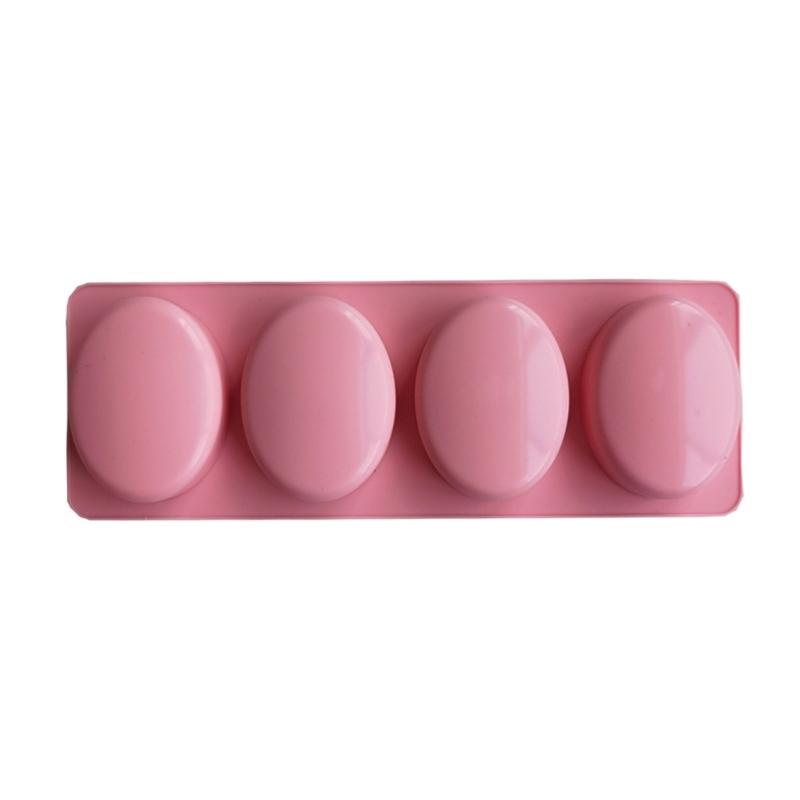 Square Soap Resin Molds Handmade Round Soap Silicone Moulds for DIY Making Lotion Bars Bath-Bombs Steamer Lotion Bars
