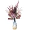 Cloth Artificial Flower Bouquet Colorful Leaves Simulation Flower  Home Decoration