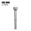 Surface Roughening Head Bushing Bit Zinc Zinc Alloy Concrete Bushing Bit  Concrete Demolition