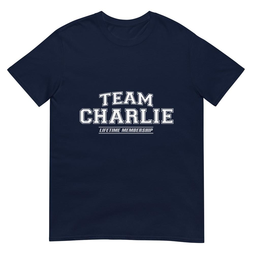 Team Charlie Proud Family Surname Last Name Gift TShirt S