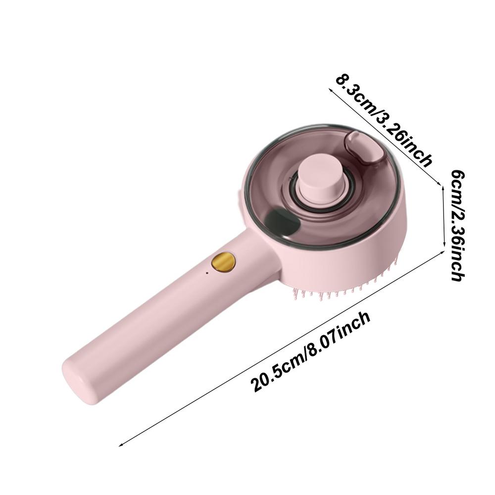 Cat Steam Brush For Shedding Cat And Dog Hair Comb USB Rechargeable Steamy Cat Brush Pet Spray Hair Removal Comb For Long