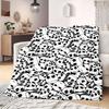 Jack Sally Home Decor Flannel Blanket Print Cartoon for Sofas Beds Bedrooms Chairs Travel Picnics Great Gift Idea Various Sizes