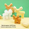 Christmas Reindeer Silicone Mold for Candles, Soap, and Chocolates