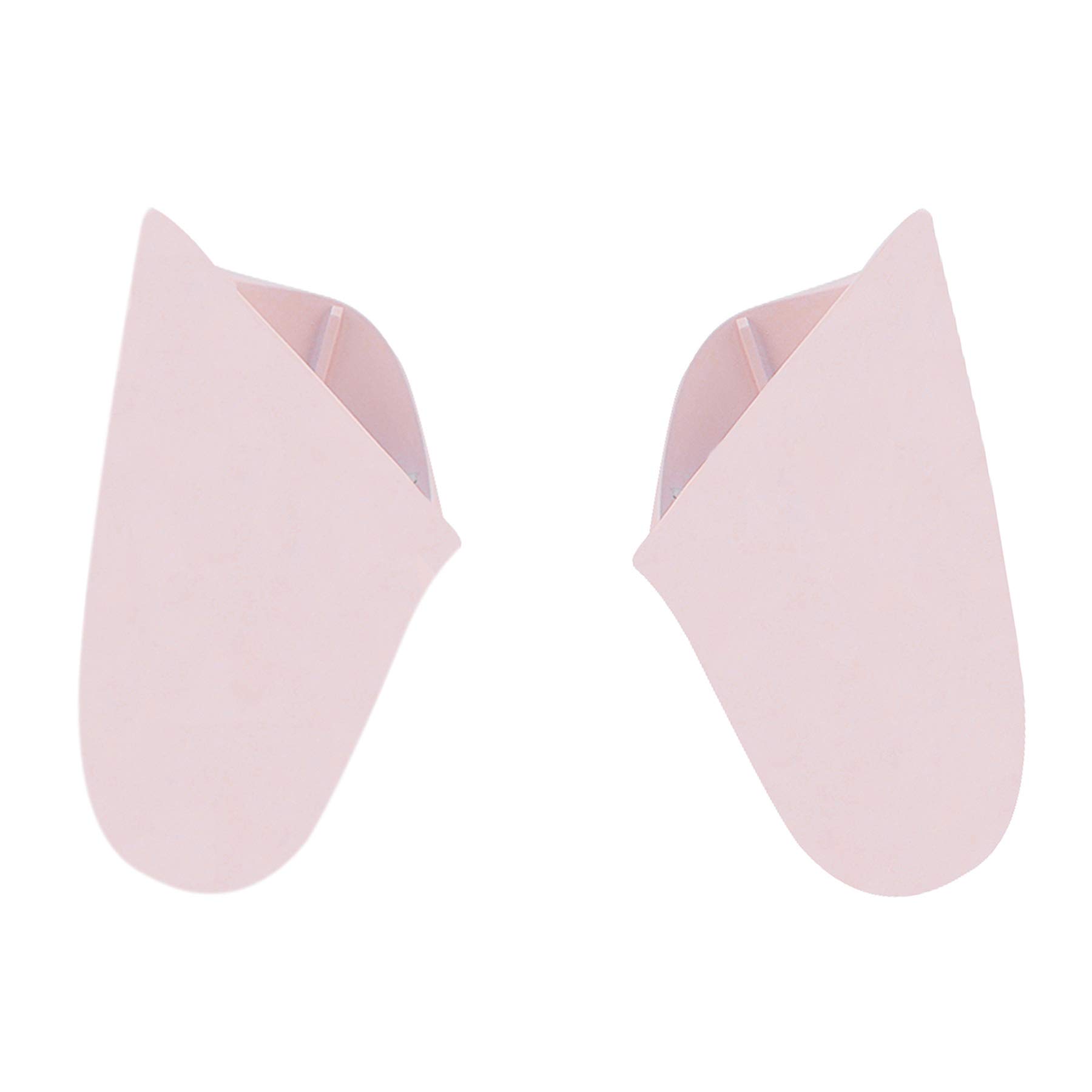 

eXtremeRate Replacement left and right handle grip case for switch pro pure color glossy DIY hand grip case for switch pro controller the switch pro