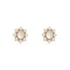 Korean High-End S925 Silver Pearl Stud Earrings – Elegant Niche Design for Women