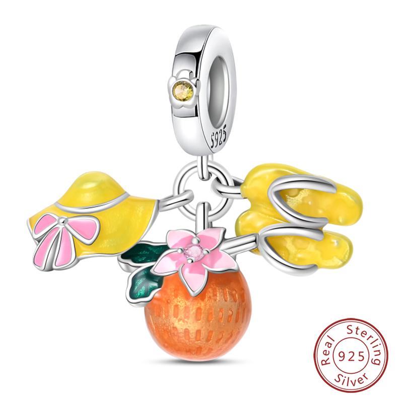 100% Copper Autumn Harvest Series Brown Music Squirrel Scarecrow Pumpkin Maple Leaves Charms Beads Diy Jewelry Gift