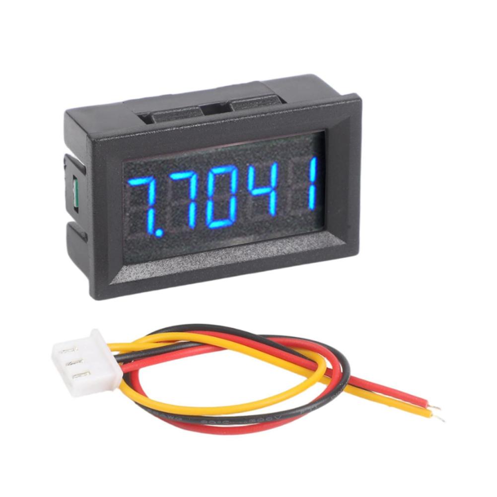 033V DC Digital Voltmeter with 5 Digit LED Display and Three Wire Connection Suitable for Accurate Voltage Testing