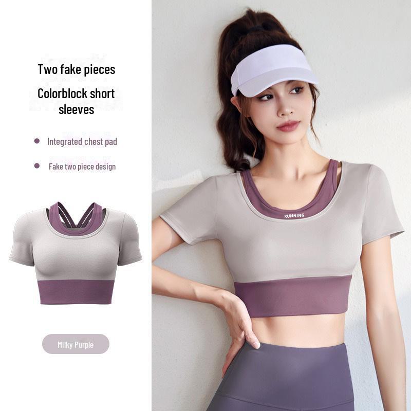 Stylische Anti-Exposure-Yoga-Rock-Shorts für das Training im Freien