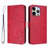 WEFOR Panda RFID-Portemonnaie-Hülle für iPhone 15 14 13 12 11 Pro Max 15 Plus XS Max XR SE, Klapphülle mit Kartenhalter für Damen Herren