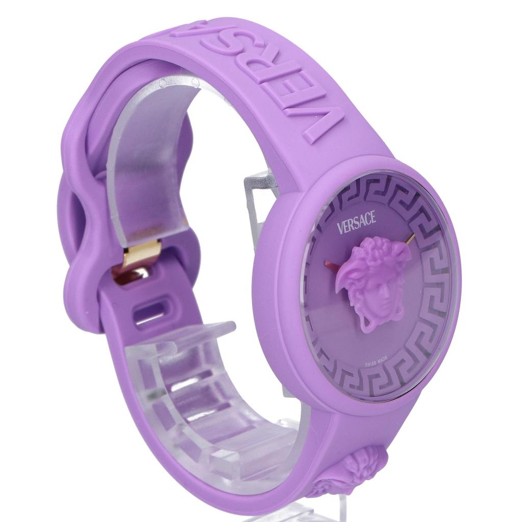 Versace [Excellent Condition] C1-VE8J Medusa Quartz Watches purpleUsed