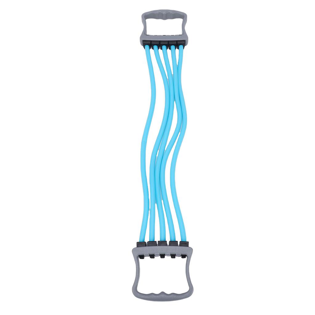 5 Tube   Resistance Band Fitness Training Stretch Exercise Band for Chest Arms Back Shoulder Workout