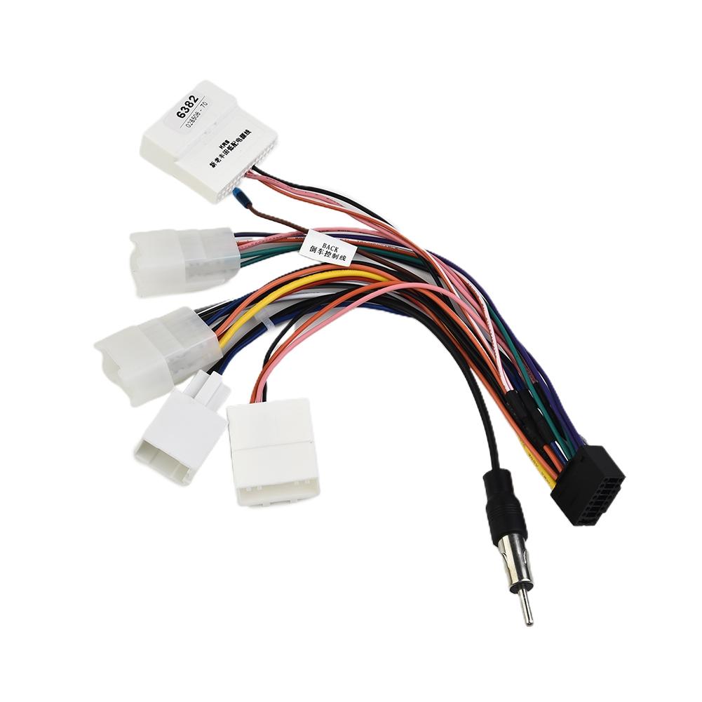 Auto Stereo Wiring Harness Connectors For Toyota Radio Install Cable Plugs