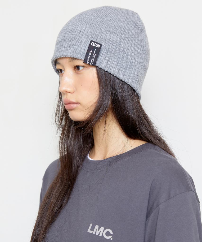 LMC Label Short Beanie Black
