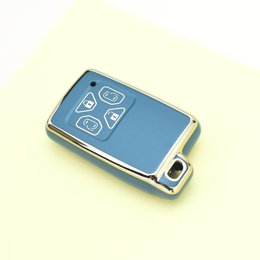 Fashion TPU Remote Shell Fob Keyless For Toyota Noah Voxy Alphard Vellfire Previa Estima Isis Car Key Case Cover 4/5 Buttons