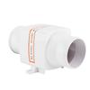 Akozon Electric Bilge Air Blower 3" 130CFM Inline Galley Head Engine Ventilation Fan Marine Boat