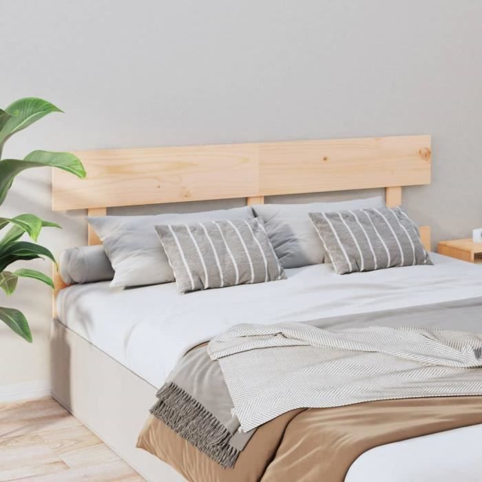 VidaXL Headboard 154x3x81 Cm Solid Pine Wood 819075