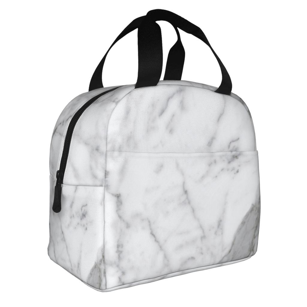 Pierogi Squad Polish Food Funny Print Lunch Tote Bag Insulated Leakproof Lunch Box Container with Front Pocket for Girls Boys