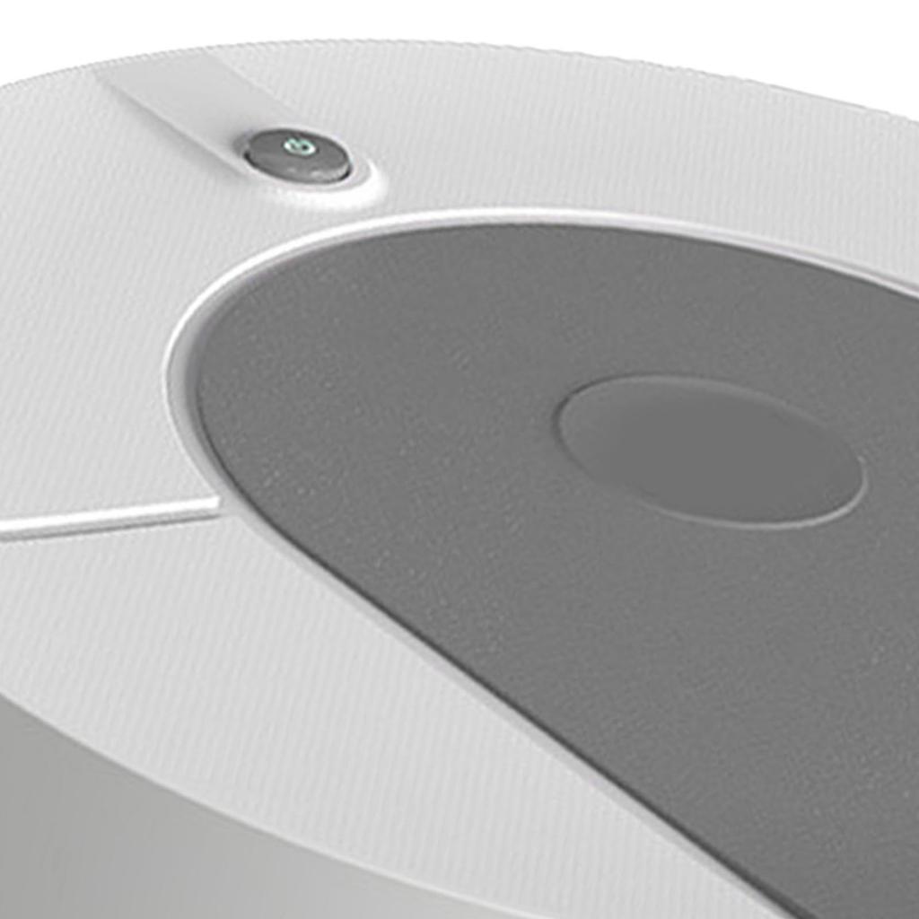 Roboter-Staubsauger, starke Saugkraft, automatisch, per USB wiederaufladbar, Kehrroboter für Keramikfliesen, Hartböden, Grau