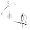 3pcs Dynamic Balancing Metal Balance Sculpture Metal Iron Swing Pendulum  Desk Decor