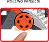 Hot Wheels Shark Chomp Transporter Playset with One Scale Car for Kids 4 To 8 Years Shark Bite Hauler Picks Up Cars In Its Jaws Stores Up To Five In