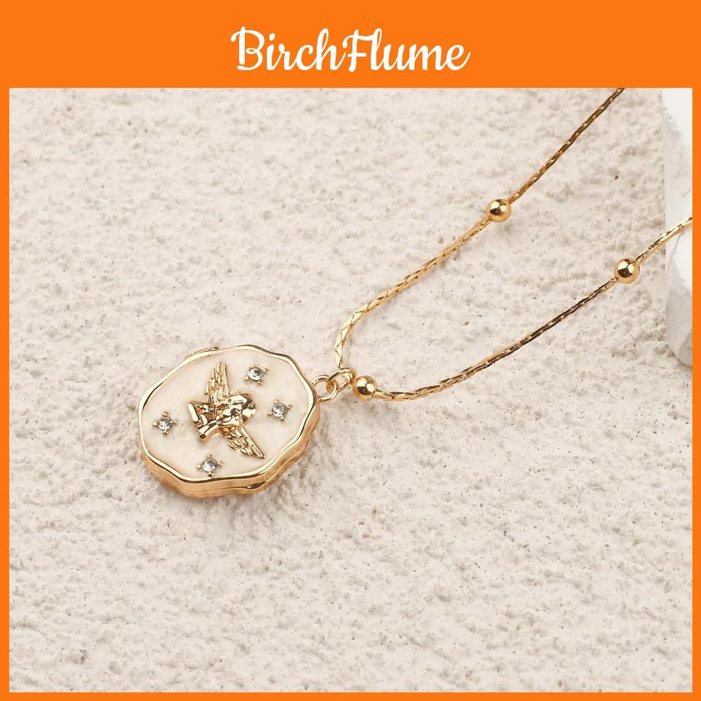 Vintage Geometric Copper Necklace With Locking Clasp For Womens Fashion Jewelry