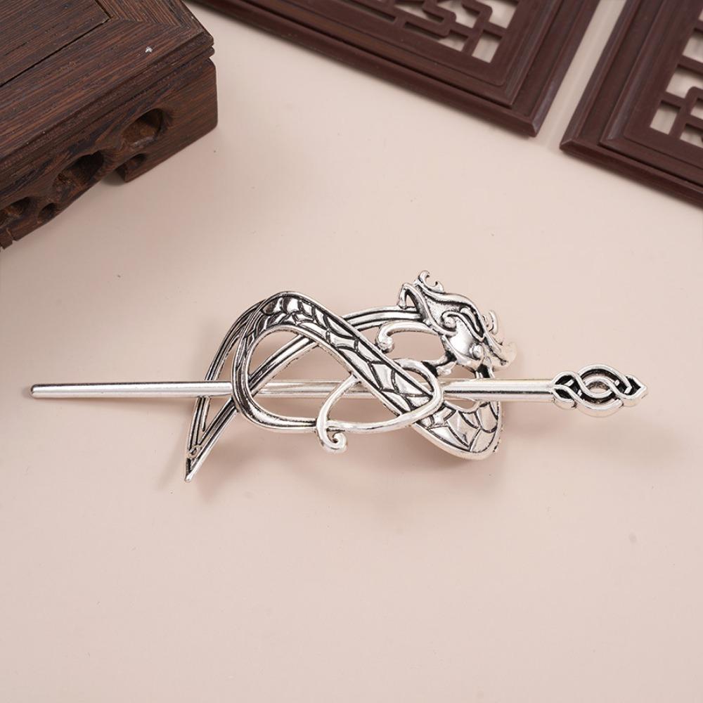 Fashion Women Celtic Hair Slide Hairpins Viking Celtic Celtic Knot Hair Stick Metal Hair Barrette Hair Pin Retro Hair Accesso