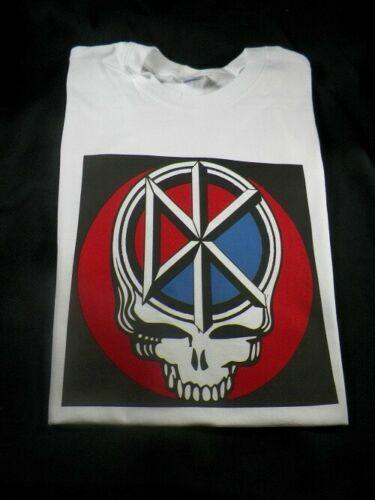DK Dead Kennedys Dead Head Punk Rock hardcore thrash music T shirt tee S