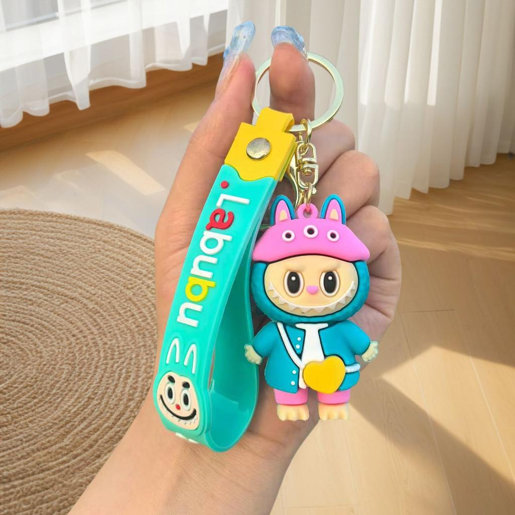 Nyckelring Hänge Student Par Väska Nyckelring Hänge Blind Box Dragning