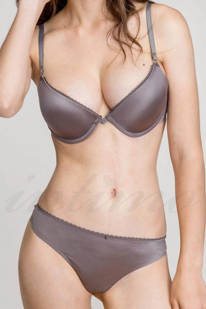 

Трусики стринг, 2 штуки Gisela (68128) 5(XL) сірий