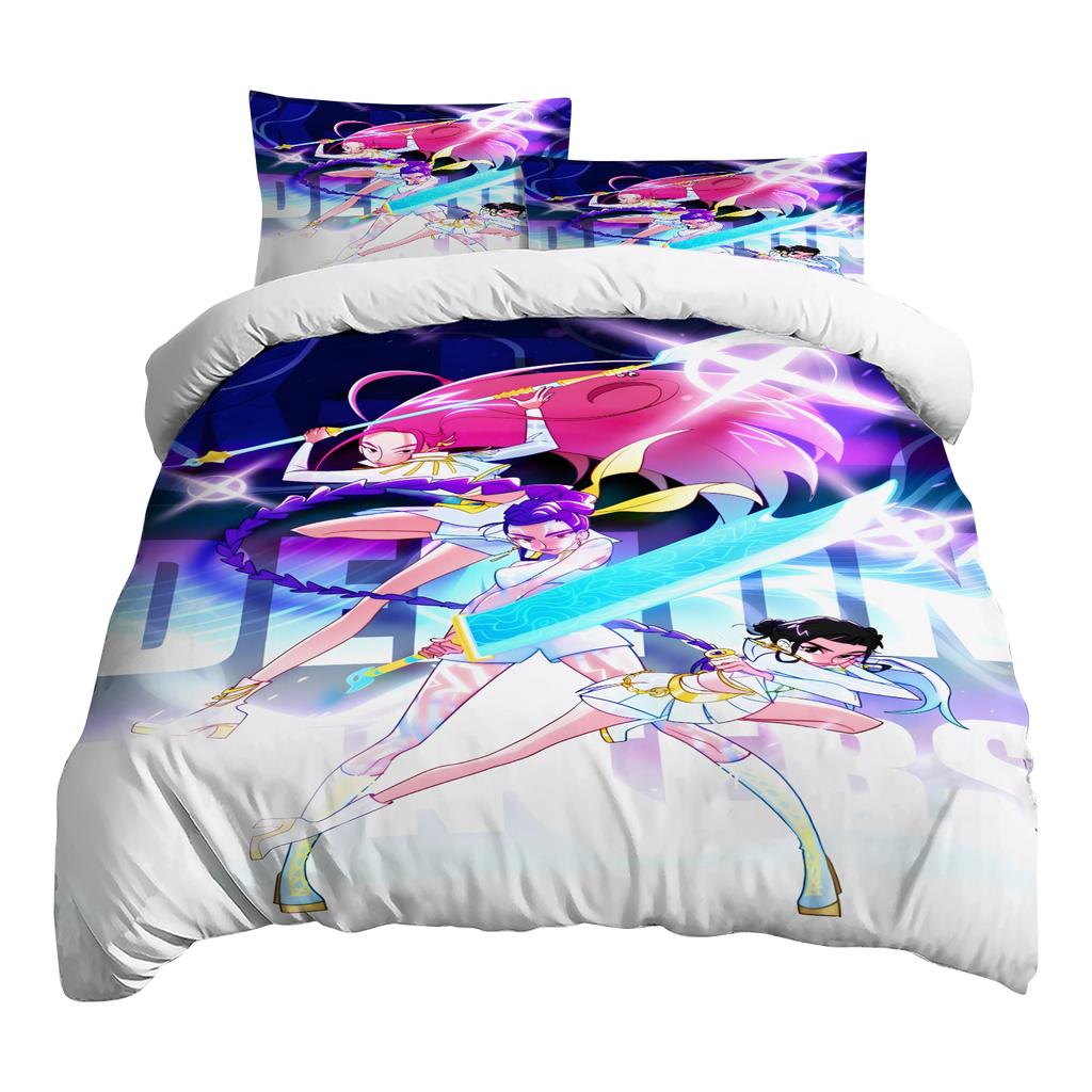 Christmas Decoration Printed Duvet Cover, Ultra Soft Brushed Microfiber Bed Comfort Set