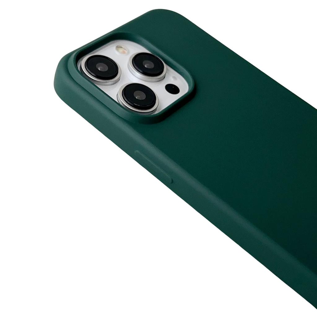 For iPhone 15 Pro Case Liquid Silicone Anti-Scratch Phone Cover with Adjustable Neck Cord
