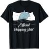 Sleeping Hippo Hippopotamus Lover Official Napping T-Shirt