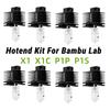 NEW Hotend Kit For Bambu Lab X1 P1 Hot End Print Head With Thermistor Ceramic Heater Bambu Lab X1C P1P P1S 3D Printer HOTEND