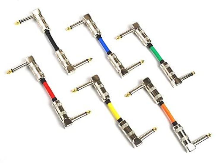 Canare (CANARE GS-6 Red) 15cm L-L Type Patch Cables, Set of 3