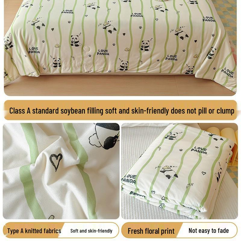 Leichte Baumwoll-Kinderbettdecke - Maschinenwaschbare Sommerdecke