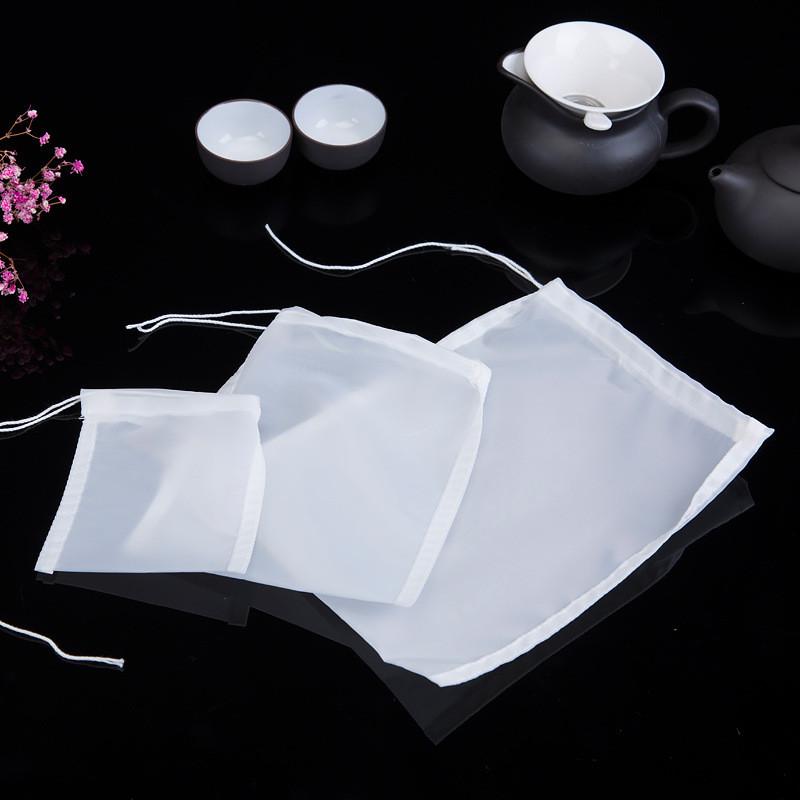 Filterbeutel 80/120/200Mesh Eimer Saft Tee Bierbrauen Weinfilterbeutel Lebensmittel Filtration Hauswein Bierherstellung Barwerkzeug S/M/L