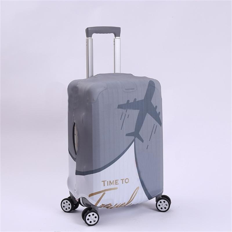 Travel Suitcase Protector Elastic Suitcase Protective Cover Luggage Cover Fit for 18-28 Inch Luggage Trolley Dust Cover
