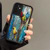 Phone Case for Samsung Galaxy S26 S25 Ultra S24 FE Bird Oil Painting Style Shell S23 Plus S22 + S21 S20 5G Soft Silicone Funda