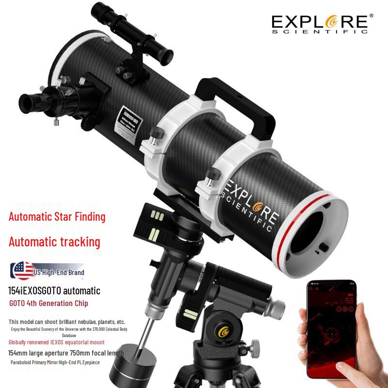 EXPLORE SCIENTIFIC Professional Auto-Tracking Reflector Telescope