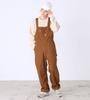 Lee Overalls Denim Salopette Large Size Unisex LM7254 Braun2 M
