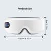 Smart Vibration Eye Massager, Airbag Compression, Eye Care Device, Bluetooth Music, Eye Massage, Sleep Eye Mask, Relax Eye Fatig
