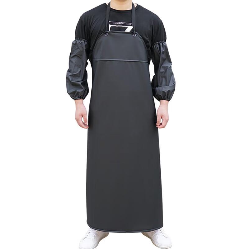 Heavy-Duty Waterproof Leather Work Apron